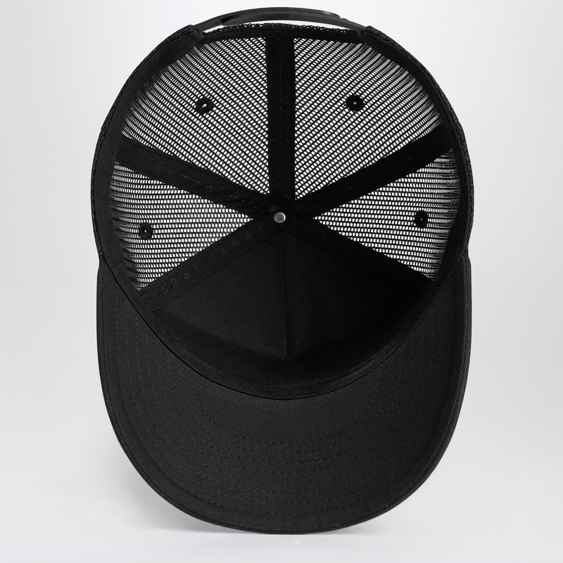 1989 Studio Rodeo Drive Trucker Cap In Black