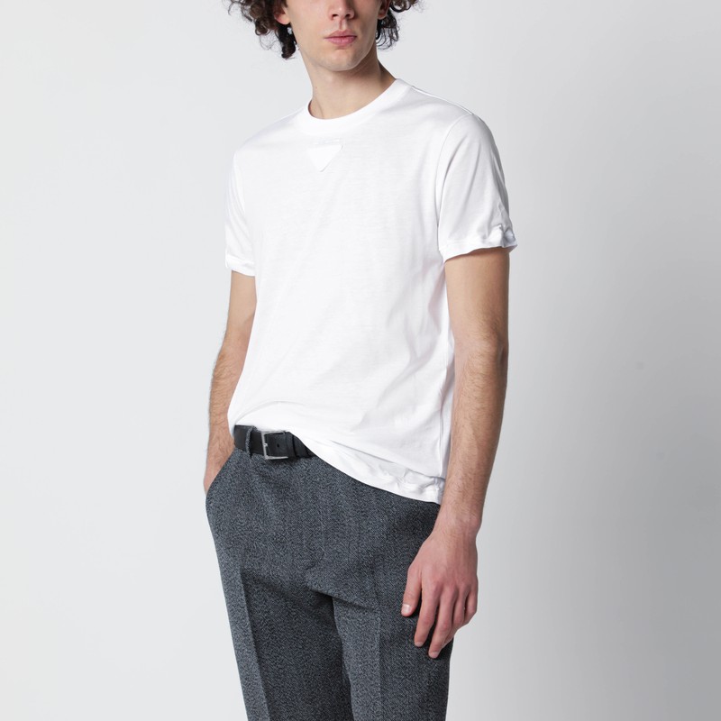 White cotton T-shirt