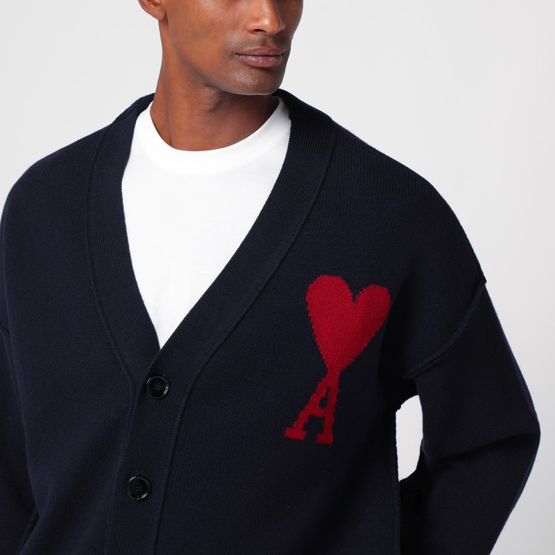 Ami Alexandre Mattiussi Ami Paris Sweaters In Blue