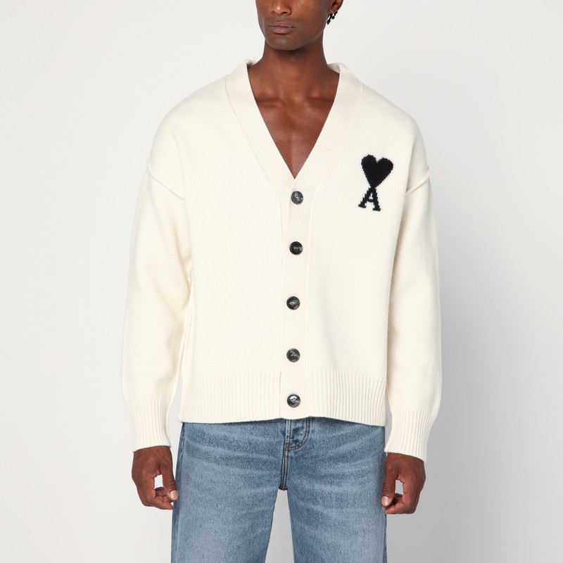 Ami Alexandre Mattiussi Ami Paris Sweaters In White