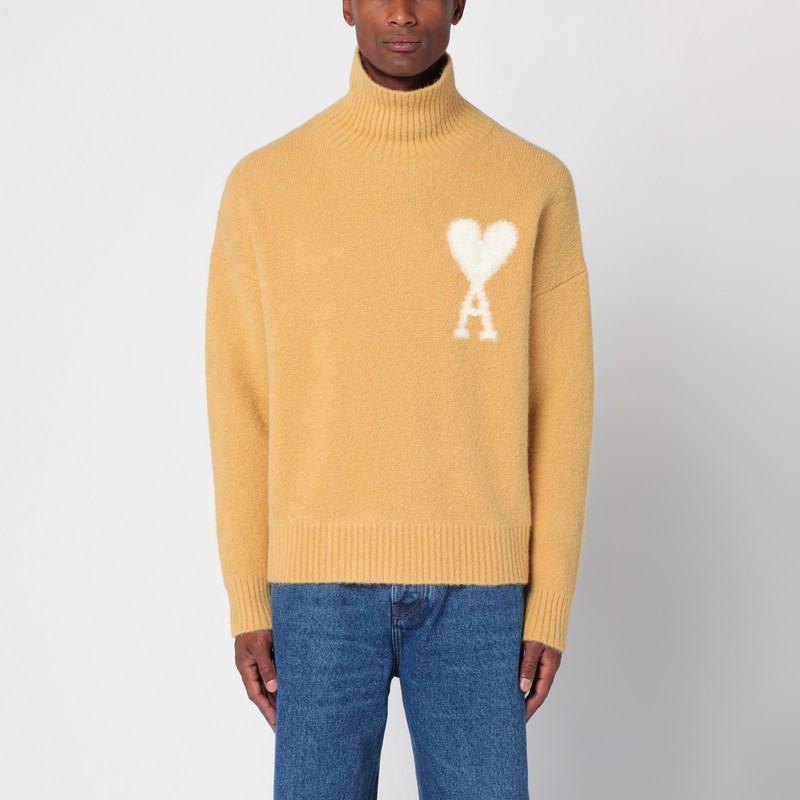 Ami De Coeur turtleneck yellow