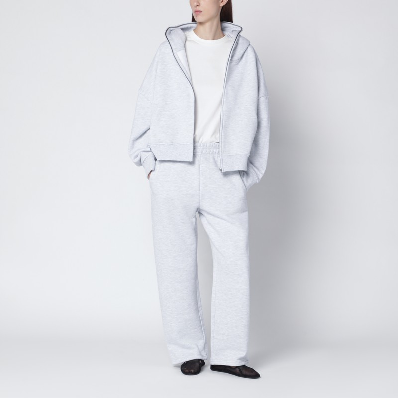 Entire Studios White Cotton T-shirt In Brown