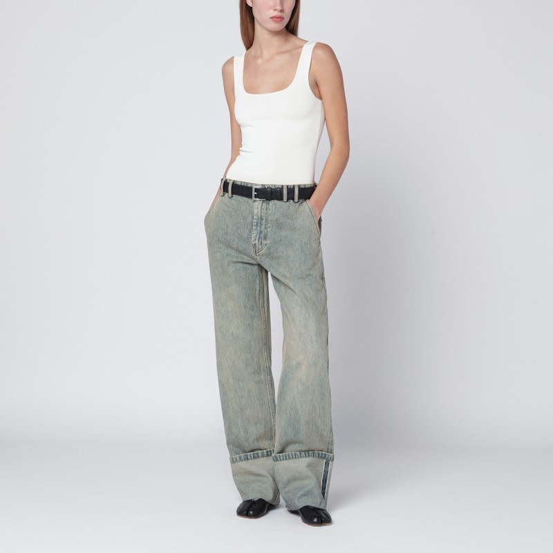 Entire Studios Square-neck Top In Multi