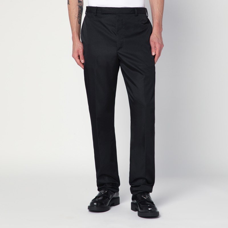 Black trousers in Re-Nylon