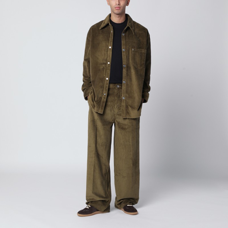 Ami Alexandre Mattiussi Shirt Ami Paris Men Color Brown In Green