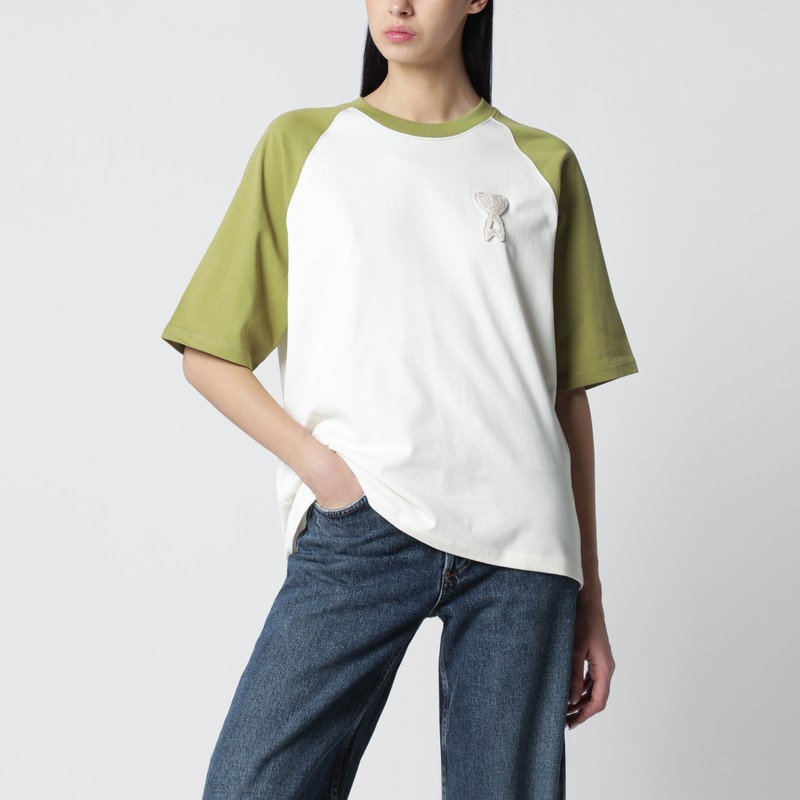 White/matcha Ami De Coeur T-shirt