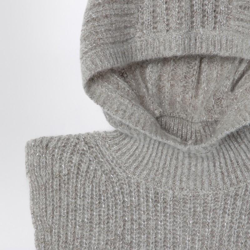 Bonpoint Light Beige Cagoule Balaclava In Beige