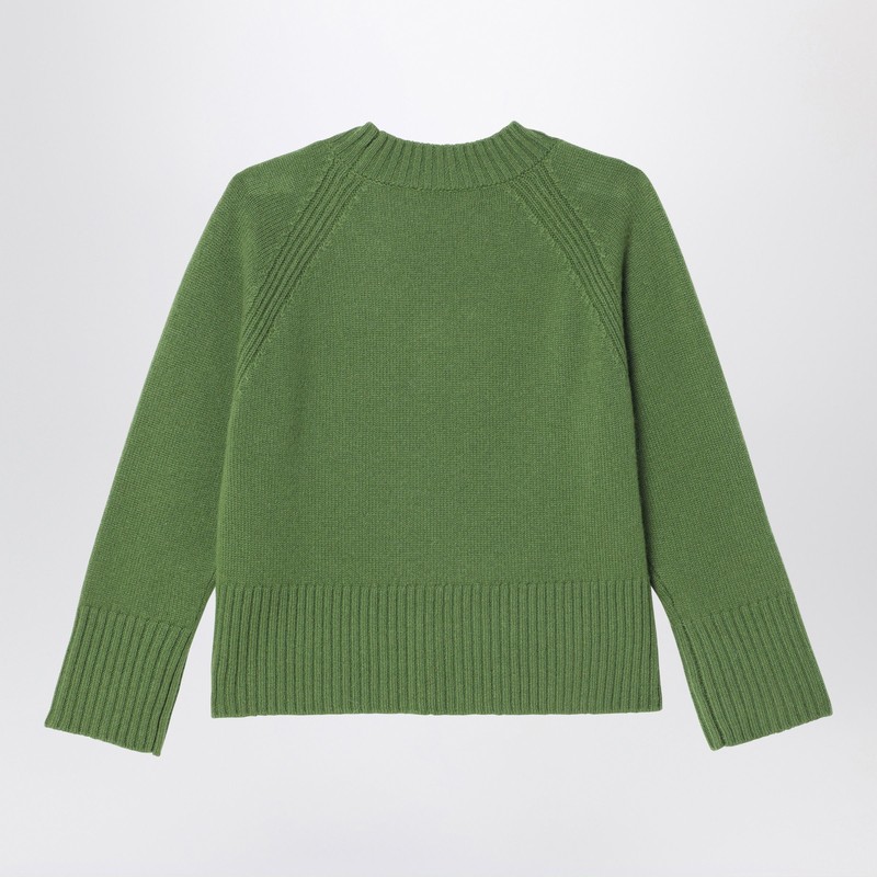 Bonpoint Gillia Green Cashmere Jumper In Green