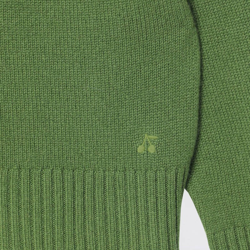 Bonpoint Gillia Green Cashmere Jumper In Green