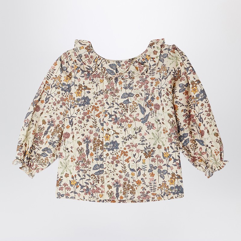 Bonpoint Multicoloured Gigi Blouse In Corduroy In Multicolor
