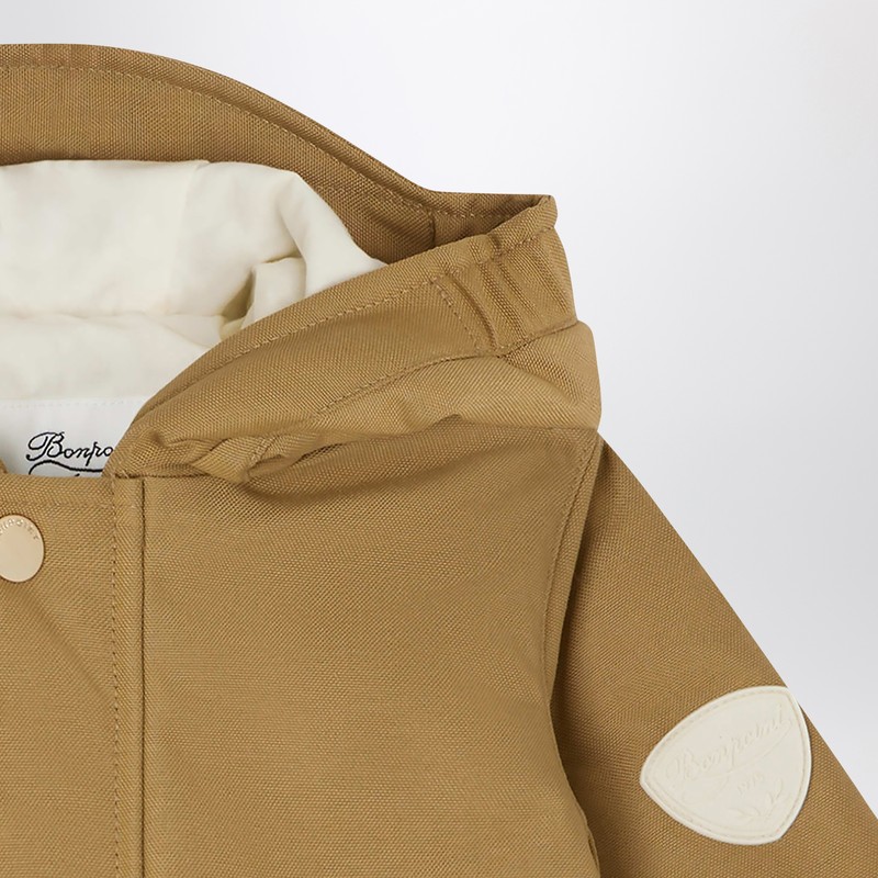 Bonpoint Faustino Caramel-coloured Coat In Beige