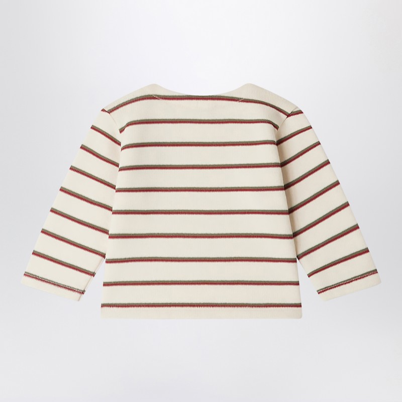 Bonpoint Tourbillon Striped Cotton T-shirt In Multicolor