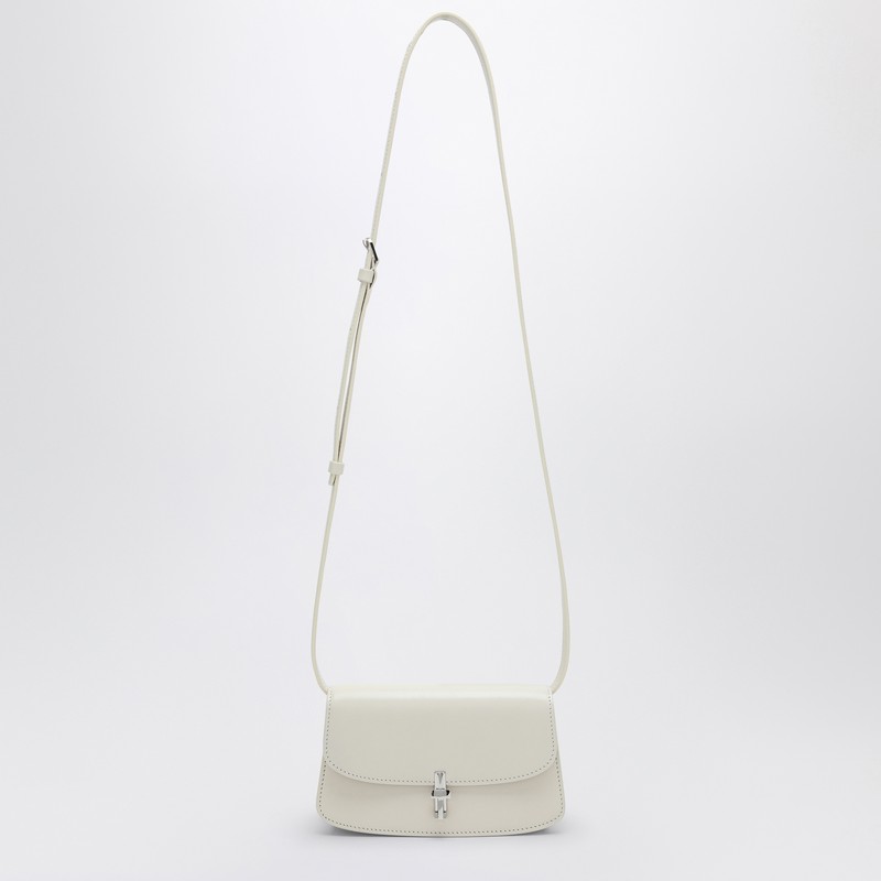 E/W Sofia ivory leather bag