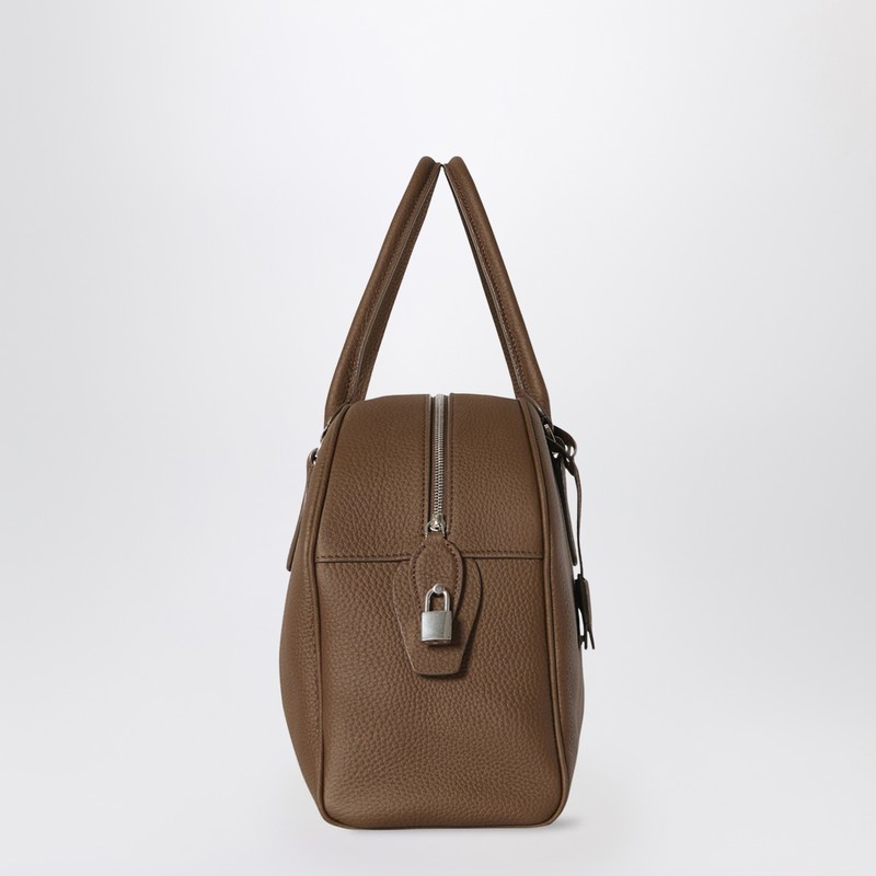 The Row Dark Olive Green India 15.75 Bag In Brown