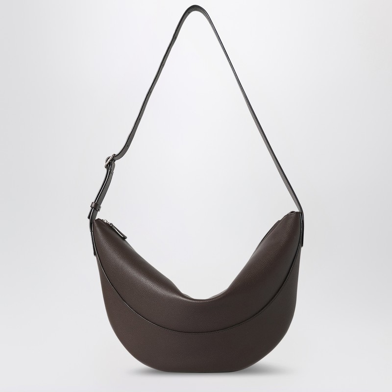 Brown leather Jouve bag - The Row - Modalova