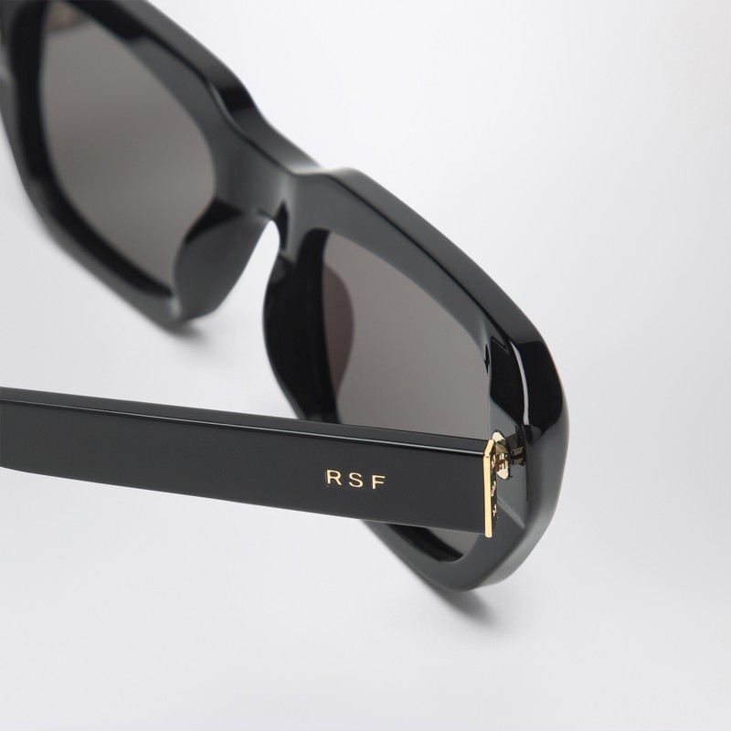 Retrosuperfuture Geometric Frame Sunglasses In Black