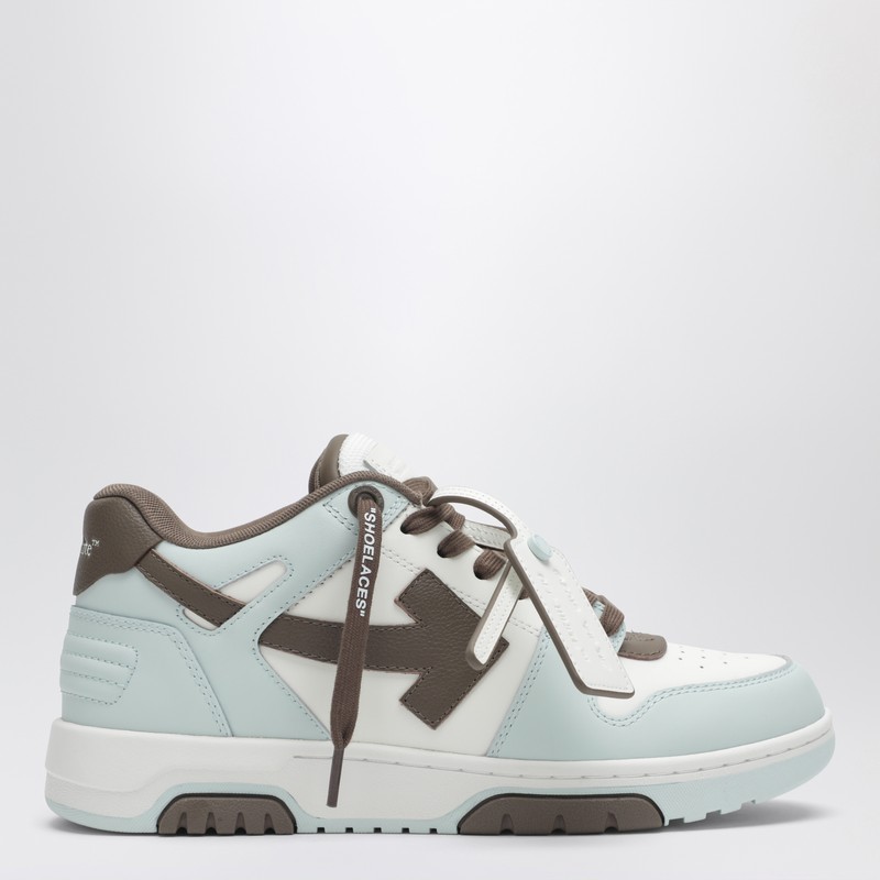 Out Of Office sneakers white/light blue/brown