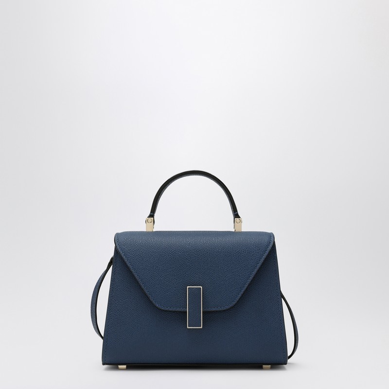 Iside micro bag sapphire blue nude