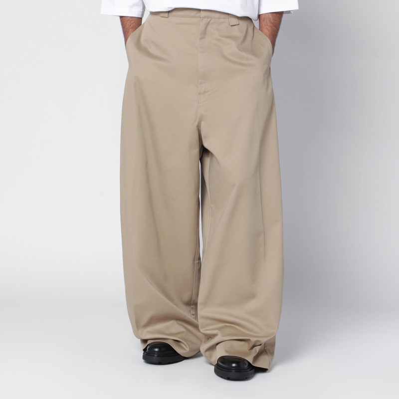 Cholo beige chino trousers