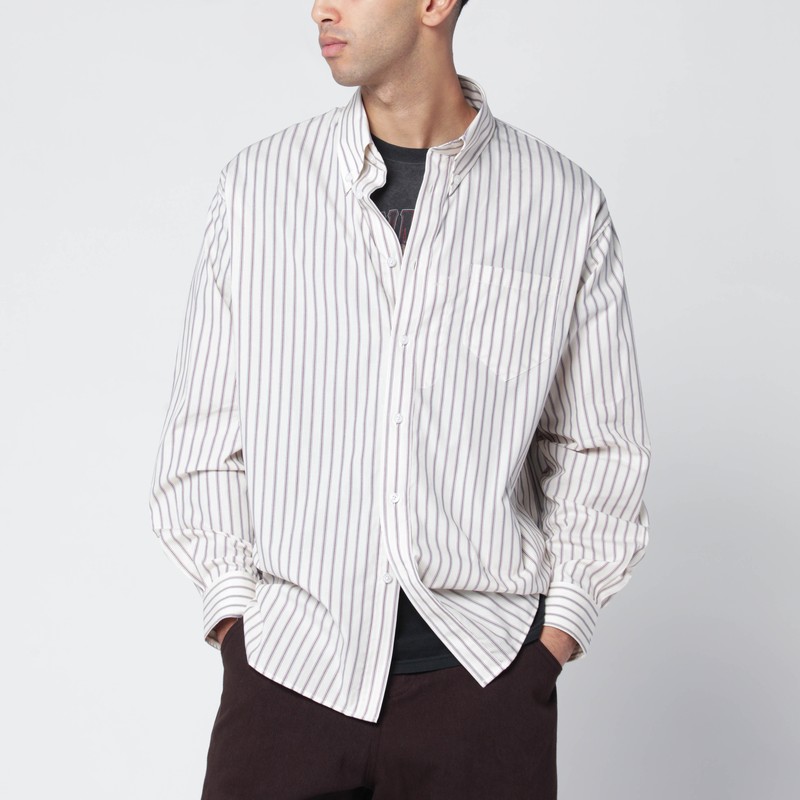 Veterano striped cotton shirt