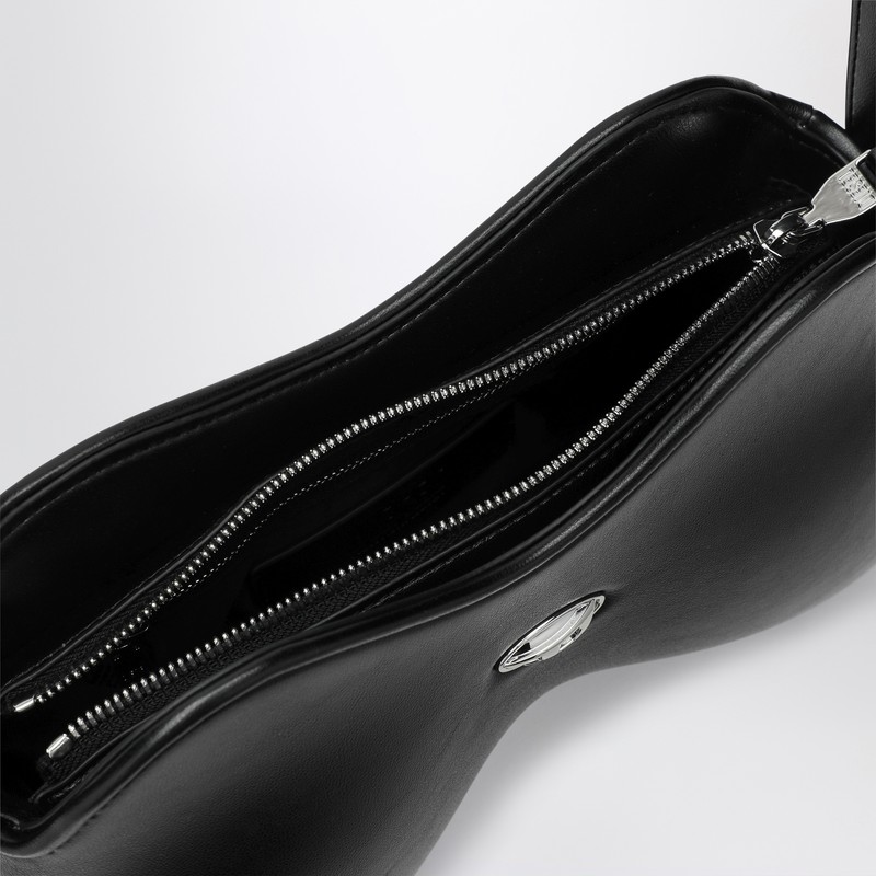 Diesel Double-d Shoulder Bag In Black