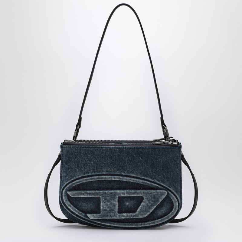 DR Twin shoulder bag in blue denim - Diesel - Modalova