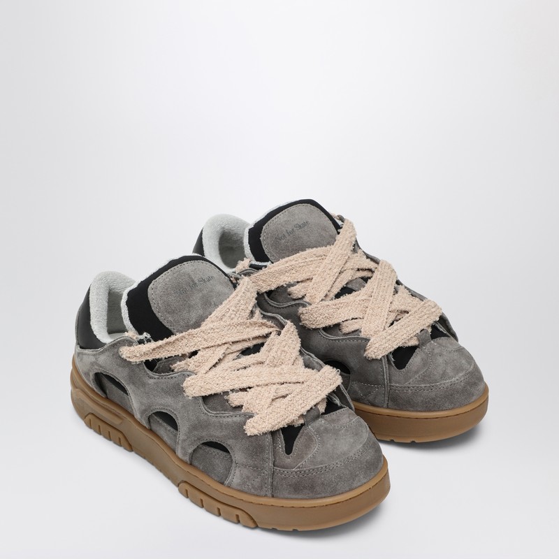 Santha Model 1 Sneaker Asphalt Grey In Suede In Multi