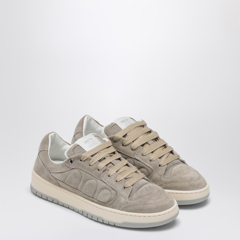 Santha Grey Suede Model 2 Sneakers In Gray