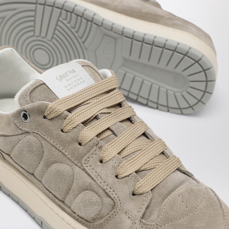 Santha Grey Suede Model 2 Sneakers In Gray